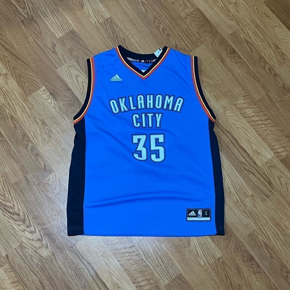 Oklahoma City Thunder Kevin Durant Jersey by Adidas Youth Size: Large